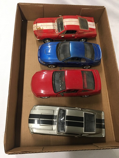 Lot of 4, 1/24 Scale, Cars