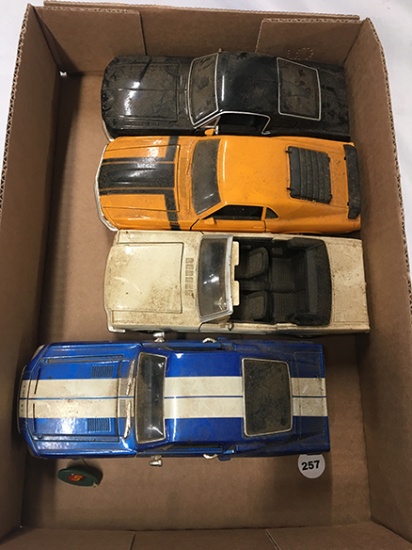 Lot of 4, 1/24 Scale, Cars