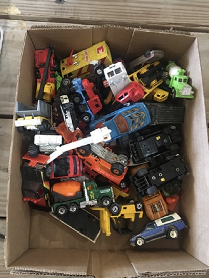 Lot of Matchbox Cars-Trucks, Etc