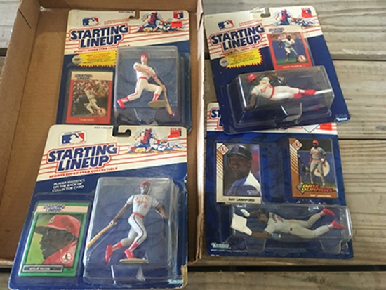 Lot of 4 Starting Line Up STL Cardinals