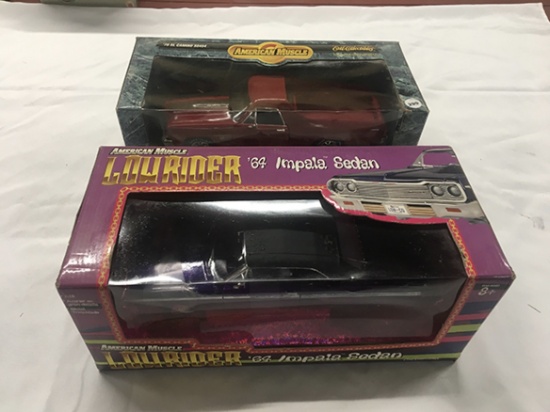 Ertl 1/16 Scale, Lot of 2 Cars