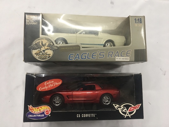 Lot of 2 Cars, 1/18 Scale