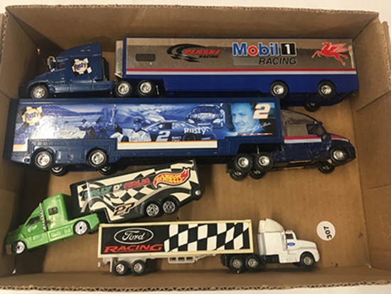 Lot of 4 Truck and Trailers