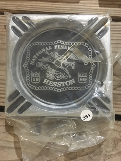 1986 Hesston National Finals Rodeo Ash Tray