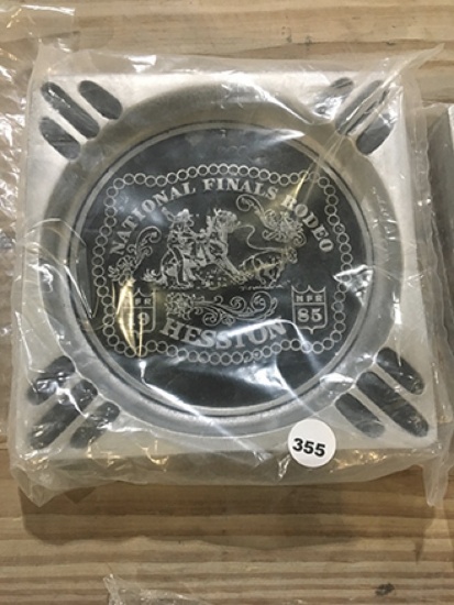 1985 Hesston National Finals Rodeo Ash Tray