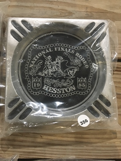 1985 Hesston National Finals Rodeo Ash Tray
