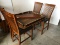 3 ft. X 4 ft. High Top Table & 4 Chairs (Nicks & Scratches)