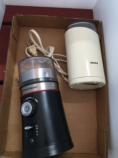 Hamilton Beach & Krups Coffee Grinders