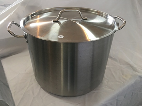 Vigor 40 Qt. Stainless Steel Stock Pot w/ Lid