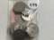 Bag of 13 1949 Canada Nickels