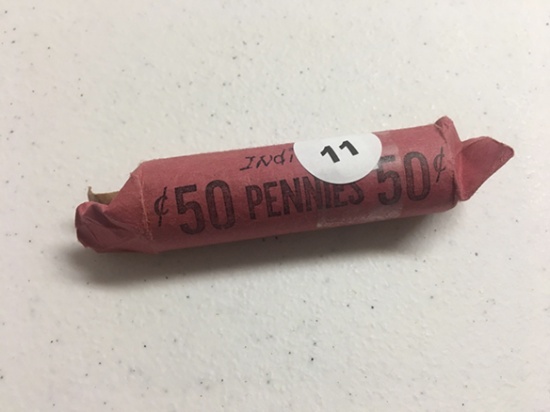 Roll of Indian Head Cents