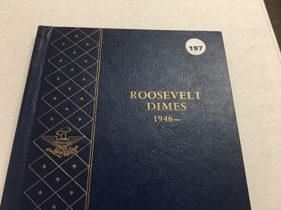 Roosevelt Dime Album 46-61-D 42pcs