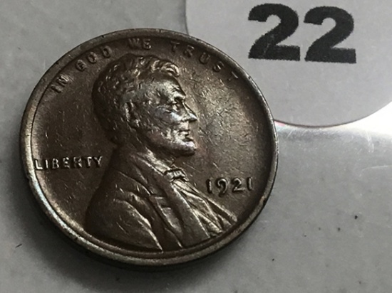 1921 Lincoln Cent EF