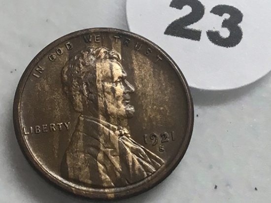 1921-s Lincoln Cent G-4