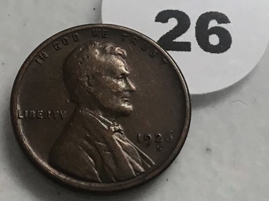 1926-S Lincoln Cent F