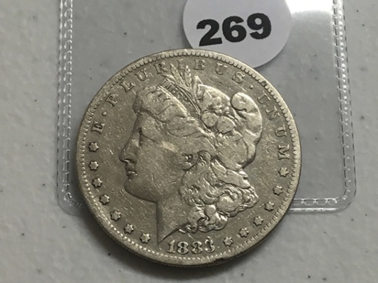 1883-S Morgan Dollar VF