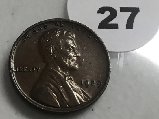 1929 Lincoln Cent EF