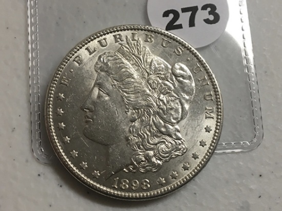 1898 Morgan Dollar UNC DMPL
