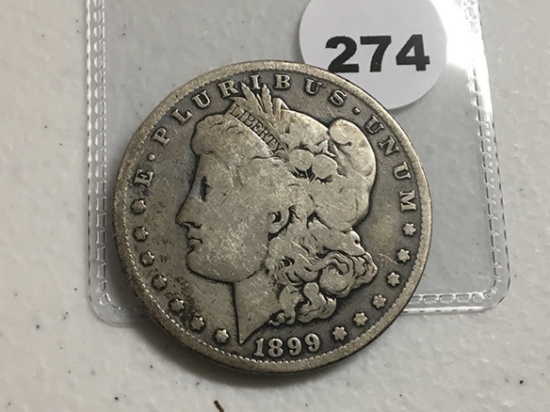 1899-S Morgan Dollar G-4