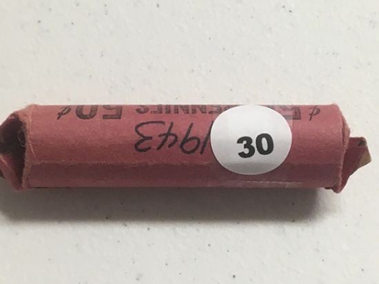 Roll of 1943 Steel Cents