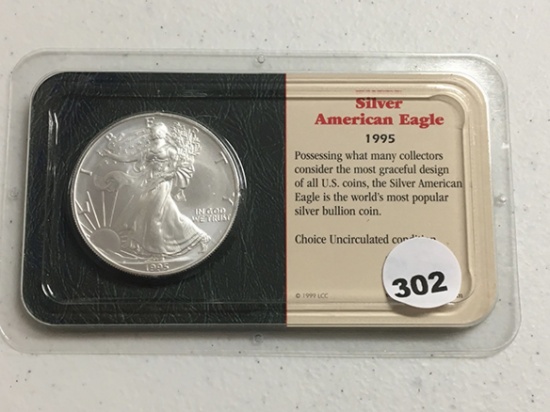 1995 Silver Eagle, UNC