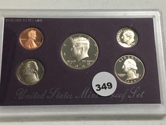 1989 Proof Set (No Box)