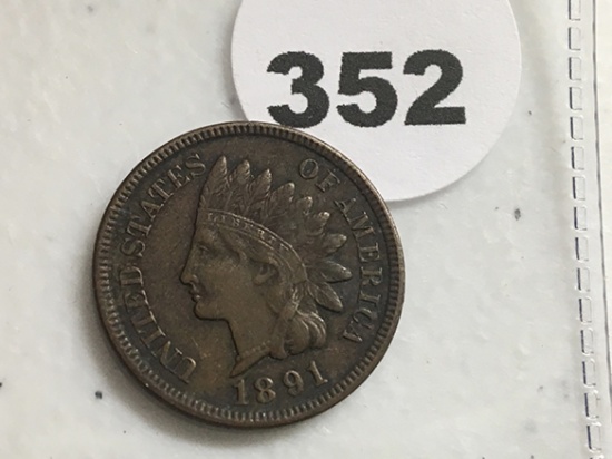 1891 Indian Head Cent