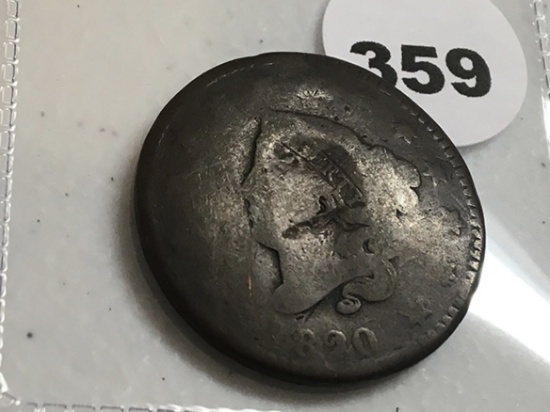 1820 Large Cent