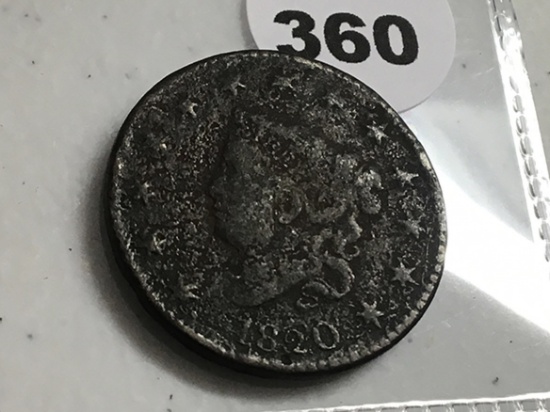 1820 Large Cent