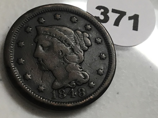 1848 Large Cent