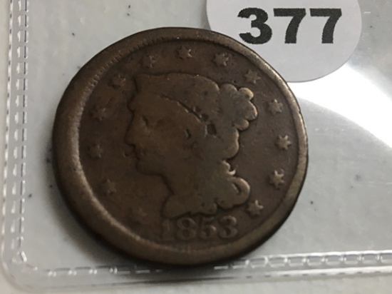 1853 Large Cent