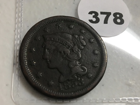 1853 Large Cent