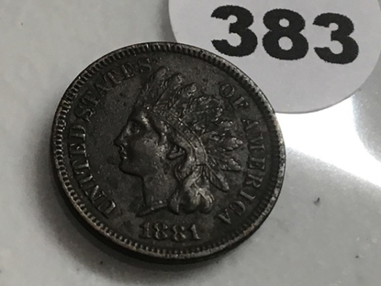 1881 Indian Cent