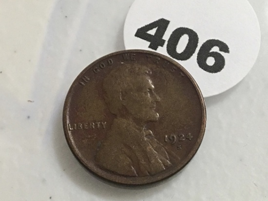1924-S Lincoln Cent