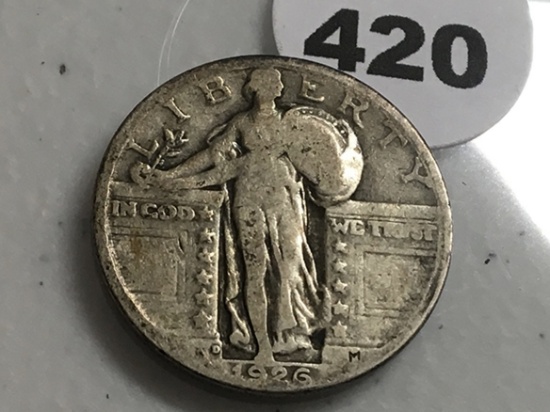1926-D Standing Liberty Quarter