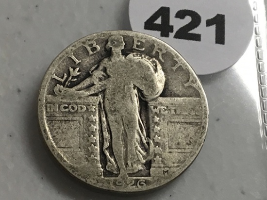 1926-S Standing Liberty Quarter
