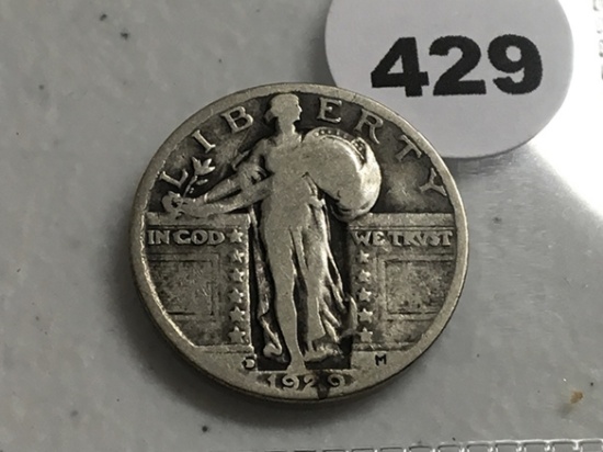 1929-D Standing Liberty Quarter