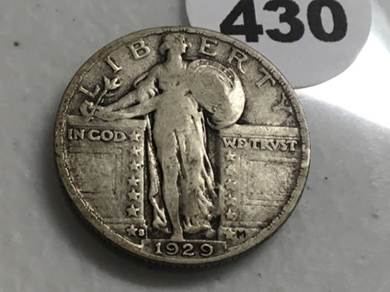 1929-S Standing Liberty Quarter