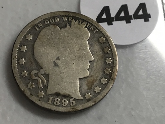 1895 Barber Quarter