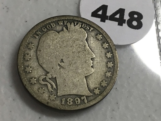 1897 Barber Quarter