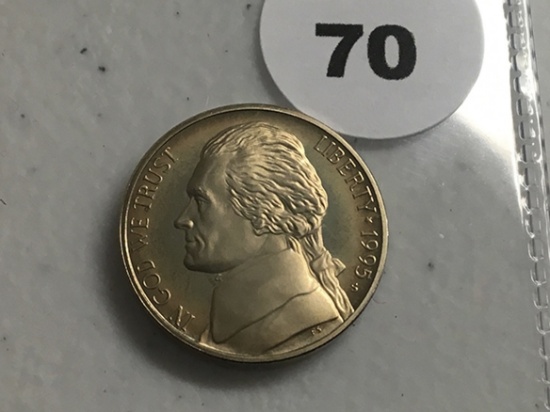 1995-S Proof Jefferson Nickel