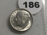 1955-S Roosevelt Dime GEM BU