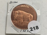 Bison 1 oz Copper