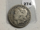 1899-S Morgan Dollar G-4