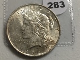 1922 Peace dollar UNC