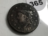 1837 Large Cent