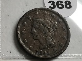 1845 Large Cent