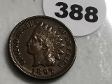 1897 Indian Cent