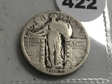 1927 Standing Liberty Quarter