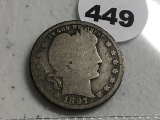 1897-O Barber Quarter